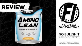 RSP Nutrition AminoLean REVIEW A Poor Excuse for an Amino Product [upl. by Cirle517]