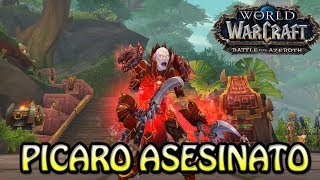 EL MEJOR PÍCARO ASESINATO DEL MUNDO EN PVP  WOW BFA [upl. by Nnyliram434]