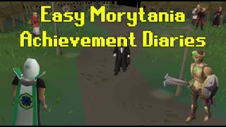 Achievement Diary  Easy Morytania tasks  OldSchool Runescape [upl. by Acimat999]