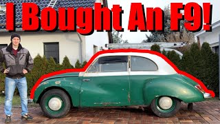 DKW IFA F9  Part 3  I bought my own F9 CLOSER LOOK and FIRST START [upl. by Kcirdla]