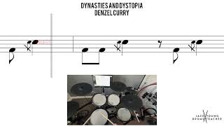 How to Play 🥁 Dynasties and Dystopia Denzel Curry [upl. by Valery534]