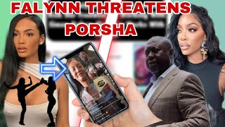 FALYNN WANTS TO FIGHT PORSHA  FALYNN amp DENNIS LINK UP [upl. by Hteboj]