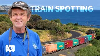 Trainspotting on Tasmania’s storybook railway line 🚂💨  ABC Australia [upl. by Eel]