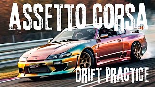 Drift practice assettocorsa drifting simdrifting [upl. by Arag]