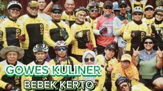 GOWES SATU HATI GOWES KULINER BEBEK KERTOgowessatuhati [upl. by Tnilc46]