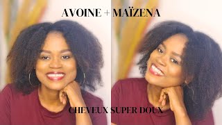 AVOINE  MAÏZENA POUR DES CHEVEUX TOUT DOUX [upl. by Rey]