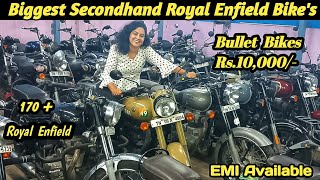 Rs10000 💥Bullet Bikes  All Models Available Secondhand ROYAL ENFIELD BIKE BTS DISCOVER VLOG [upl. by Ladnik829]