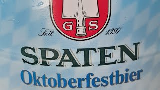 Spaten Oktoberfest 2022 59 GERMANY 🇩🇪 Perfectdraft [upl. by Eustasius]