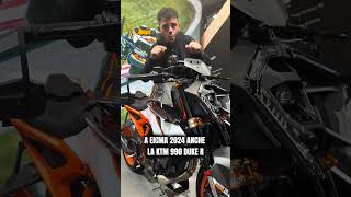 Ad EICMA 2024 è arrivata la KTM DUKE 990 R 🔥 [upl. by Marleah641]