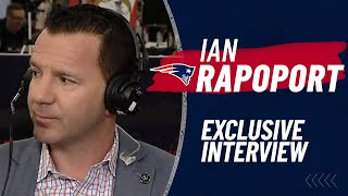 EXCLUSIVE INTERVIEW NFL insider Ian Rapoport on Belichicks future what Pats will do with 3rd pick [upl. by Higinbotham]