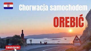 🇭🇷Chorwacja samochodem Wakacje w OREBIĆ 2024 Udało się dojechaliśmy [upl. by Ayotl]