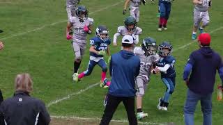 East Greenbush vs Clifton park 9u tackle 101423 [upl. by Maxie189]