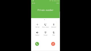 Samsung Galaxy S6 EDGE Android 60 incoming call 2022 Screen Video [upl. by Elka]