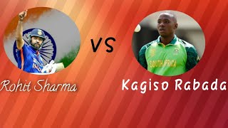 Rohit Sharma Vs Kagiso rabada [upl. by Swisher]