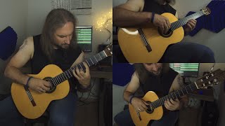 Haken  Initiate  acoustic fingerstyle cover [upl. by Hegyera129]