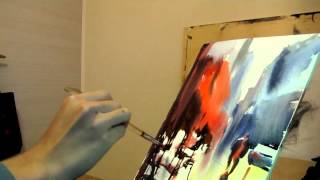 Learning from Alvaro Castagnet Watercolor Painting [upl. by Tiena]