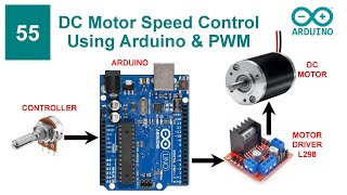 DC Motor Speed Control Using Arduino amp PWM With Code and Circuit  Proteus Simulation [upl. by Asnarepse344]