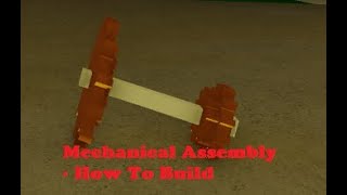 Factory Simulator Roblox  How to build  Tier 2 Compressed  Mechanical Assembly [upl. by Hildie673]