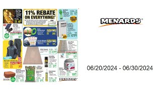 Menards Weekly Ad US  06202024  06302024 [upl. by Wetzell]