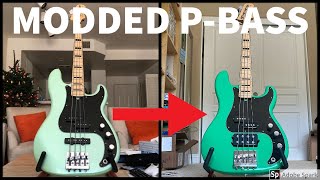 Fender PJ Bass Modded with Musicman Humbucker [upl. by Fiester]