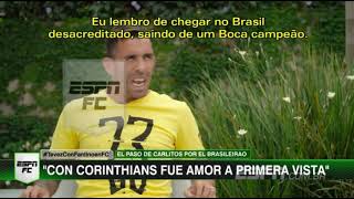 Tevez diz que Corinthians foi amor a primeira vista [upl. by Kosey]