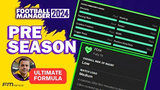 Revolutionize your PRESEASON in FM24 Proven Training Method [upl. by Eelahs880]