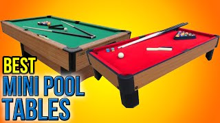 7 Best Mini Pool Tables 2016 [upl. by Wilburn536]