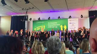 Jazzchor Chornfeld beim Deutschen Chorwettbewerb 2018 quotPurple rainquot [upl. by Alurta]