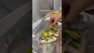 Steamed pompano cooking recipe food parenting singlemom fyp highlights healthy pescatarian [upl. by Brosine]