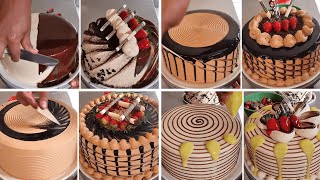 Las 10 decoraciones de pasteles mas satisfactorias  Videos de tortas de chocolate [upl. by Wilda]