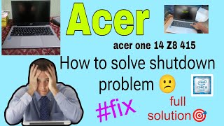 How to solve shutdown problem in laptop acer dell hp laptop [upl. by Narok137]