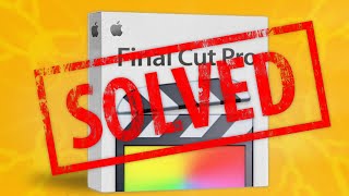 SERIOUS Final Cut Pro 108 Bug SOLVED [upl. by Scutt881]