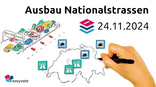 Ausbau Nationalstrassen [upl. by Obnukotalo]