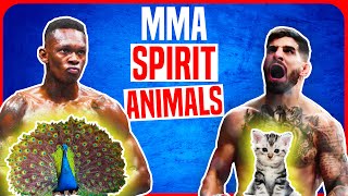 Matching UFC fighters with their Spirit Animals [upl. by Ecadnak]