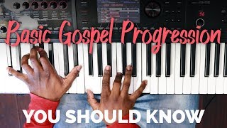 Basic Gospel Progression You Should Know 1 [upl. by Goulder]