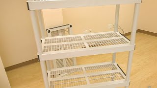 Assembly Service for a HDX Shelf Plastic Storage Unit [upl. by Yesor]