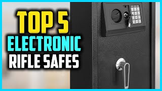 Top 5 Best Electronic Rifle Safes in 2024 [upl. by Noonan784]