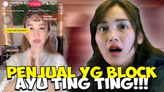 SAMPERIN PENJUAL YG BLOCK AYU TING TING DI TIKTOK [upl. by Ardnala590]