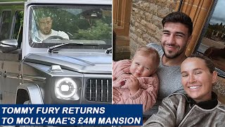 Tommy Fury returns to MollyMaes £4M mansion vowing to win back fiancée and baby Bambi after split [upl. by Kalfas]