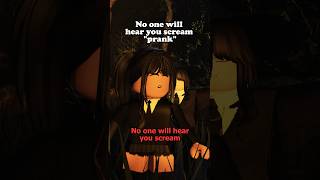 Scream Prank  Roblox Animation roblox robloxanimations shorts IB andyandmichelle [upl. by Pihc]