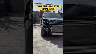 Chevrolet equinox front impact repair  Chevrolet equinox ремонт переднего удара automobile [upl. by Deehan544]