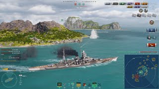 Down to the wire Scharnhorst 43 WOWS Ranked Victory [upl. by Rox]