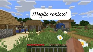 Gioco la prima volta a minecraftIMPOSSIBILE [upl. by Bert]