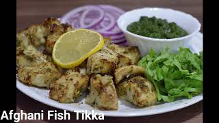 Afghani Fish Tikka  fish tikka recipe fish healthy weightloss tikka [upl. by Nodnrb]