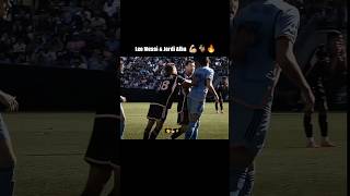 Messi and Jordi Alba friendship football messi jordialba [upl. by Margy]