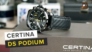 CERTINA DS PODIUM  Testbericht  Deutsch  4K [upl. by Ateloiv801]