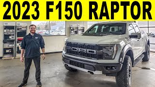 2023 Ford F150 Raptor Avalanche Grey FULL Exterior amp Interior REVIEW [upl. by Uolyram]