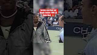 17yearold Serena Williams was a SAVAGE 🤣 tennis [upl. by Teemus]