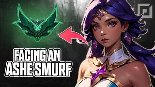 Playing Against Smurf Ashe In Emerald Tier As Rank 1 Nilah Euw [upl. by Neyud967]