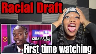 Chappelle’s Show  The Racial Draft  ft Bill Burr RZA and GZA REACTION BY KSHAVON [upl. by Somerset]